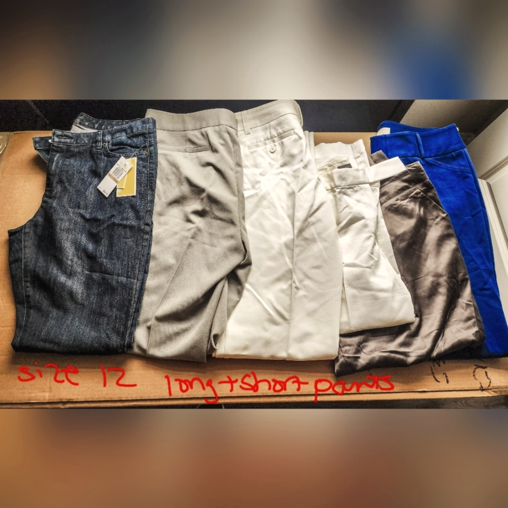 6 pairs of business casual pants